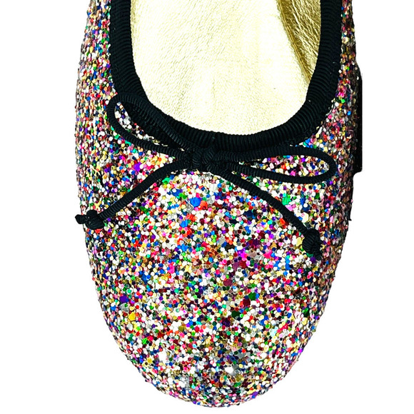 Kate Spade New York NEW Honey Slip-On Glitter Ballet Flats Women's Size 6 - Picture 13 of 15